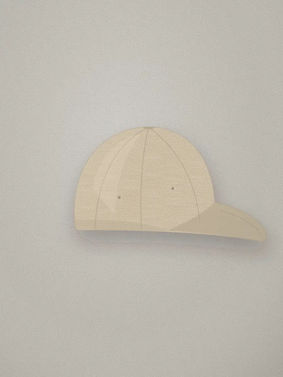 Gorra de algodón Brisa en color arena