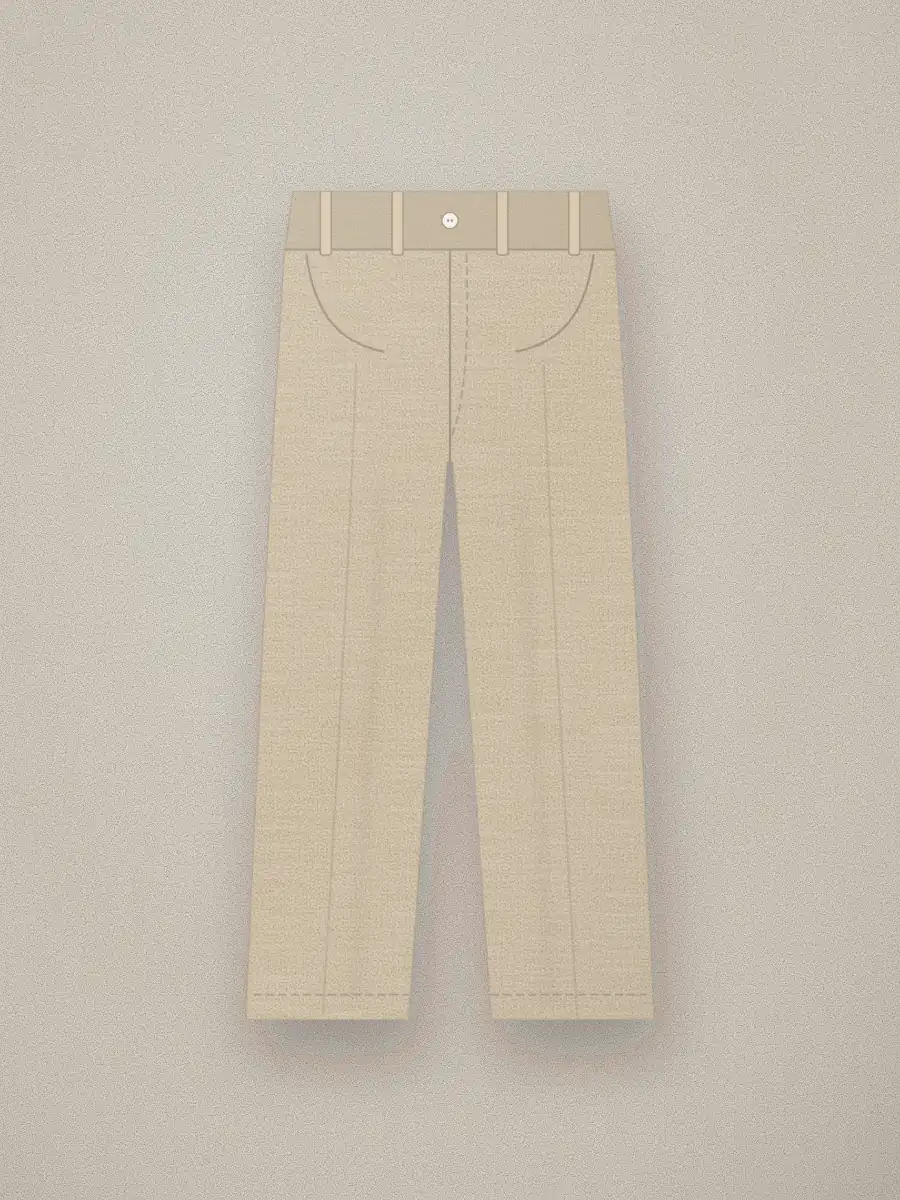 Pantalón chino Hugo en color arena